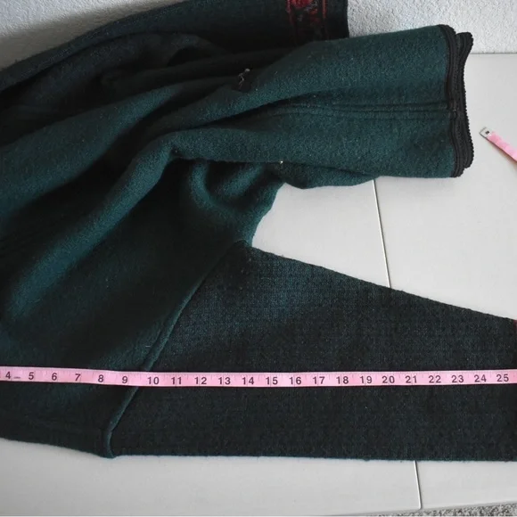 Icelandic Design VTG wool zip up coat size XL - Picture 7 of 7